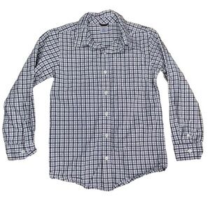 Gymboree Boys Top Size 7 8 Long Sleeve Button Up Top